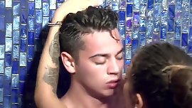 latin american big brother reality shower sex