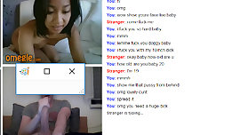 horny asian on omegle